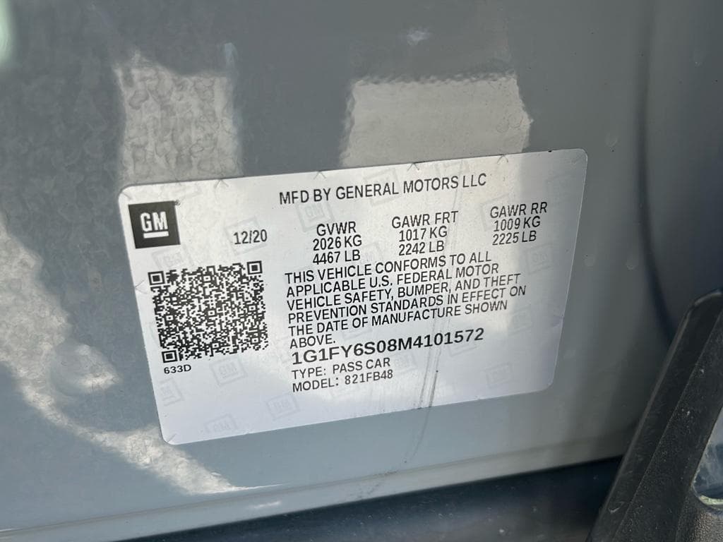 2021 Chevrolet Bolt EV view 21