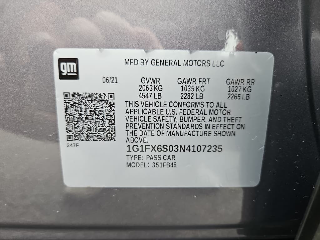 2022 Chevrolet Bolt EV view 21