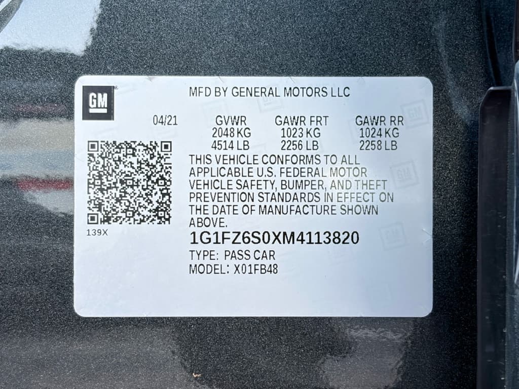 2021 Chevrolet Bolt EV view 27