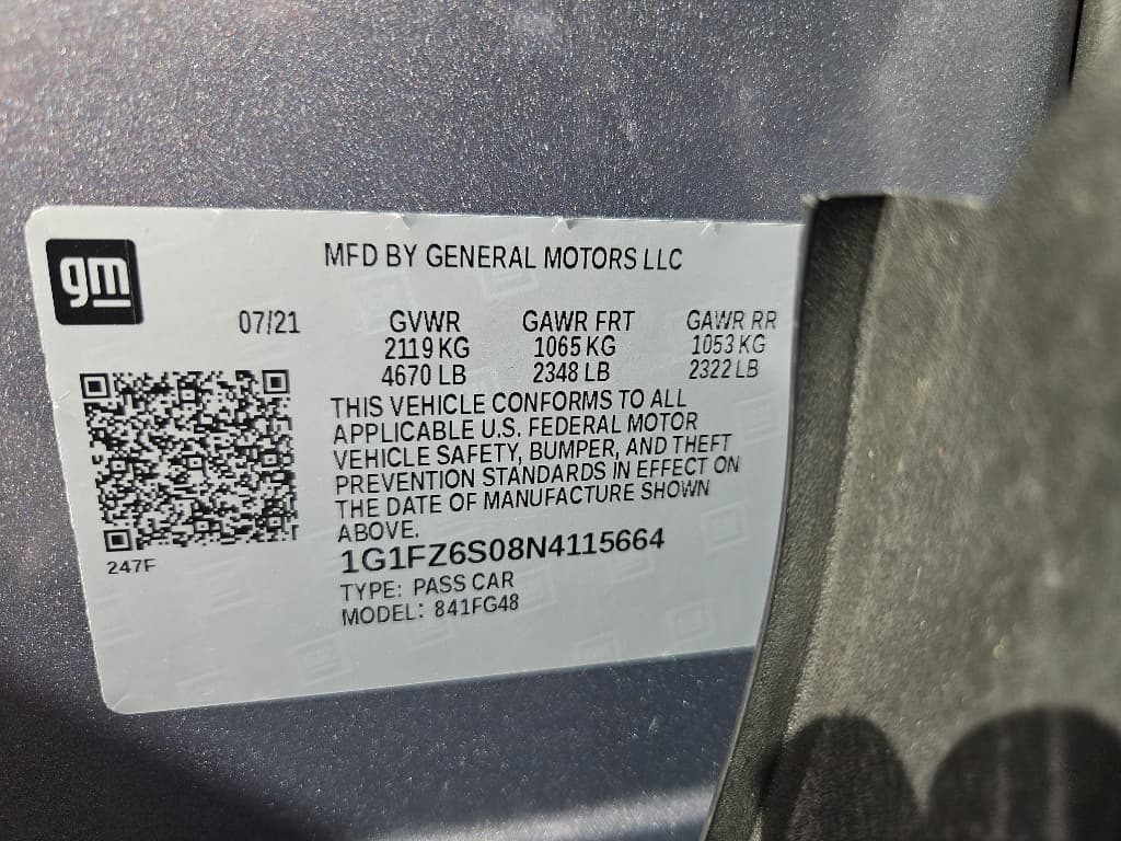 2022 Chevrolet Bolt EUV view 22