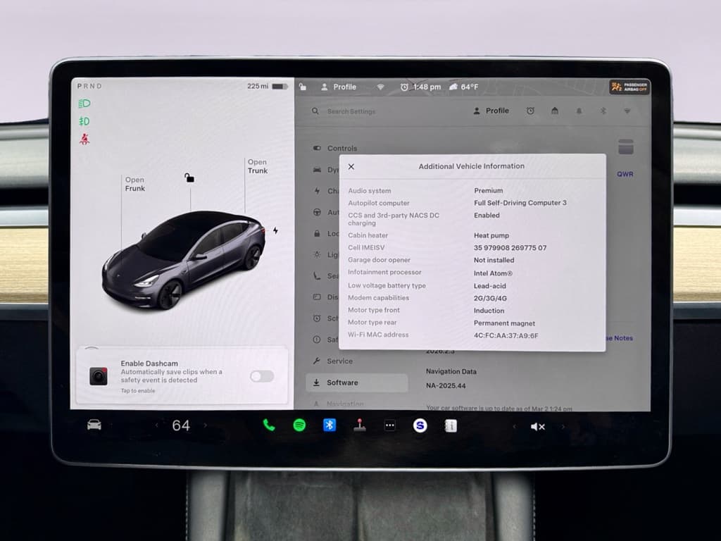 2022 Tesla Model 3 view 13