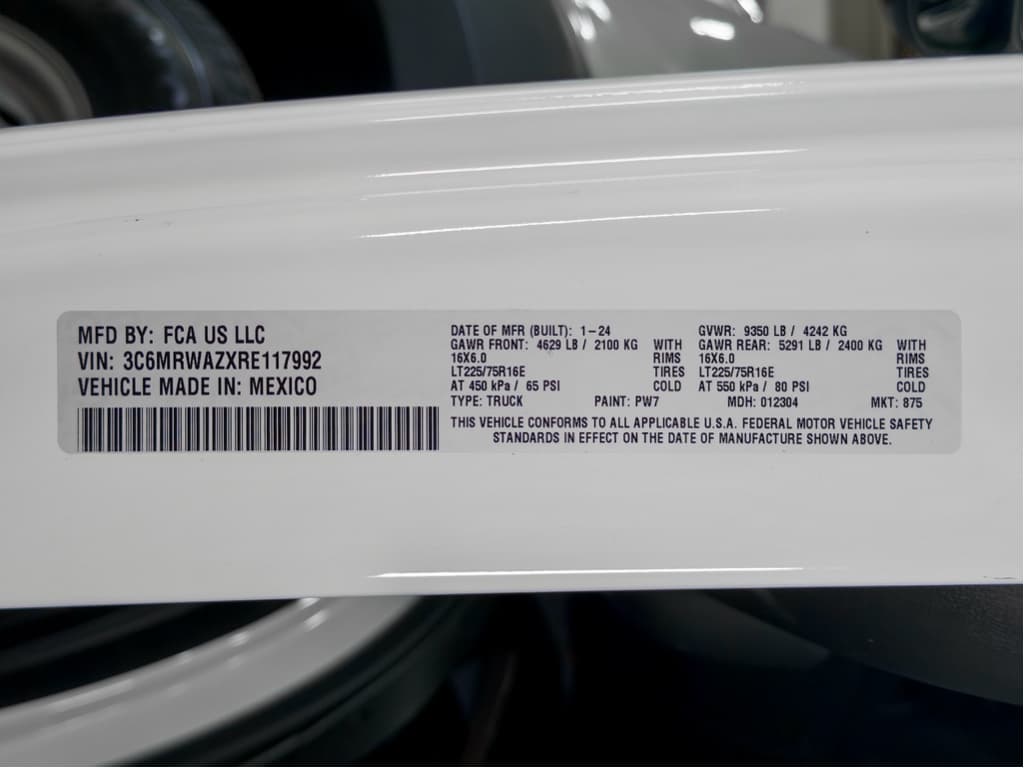 2024 Ram ProMaster 3500 BEV view 24