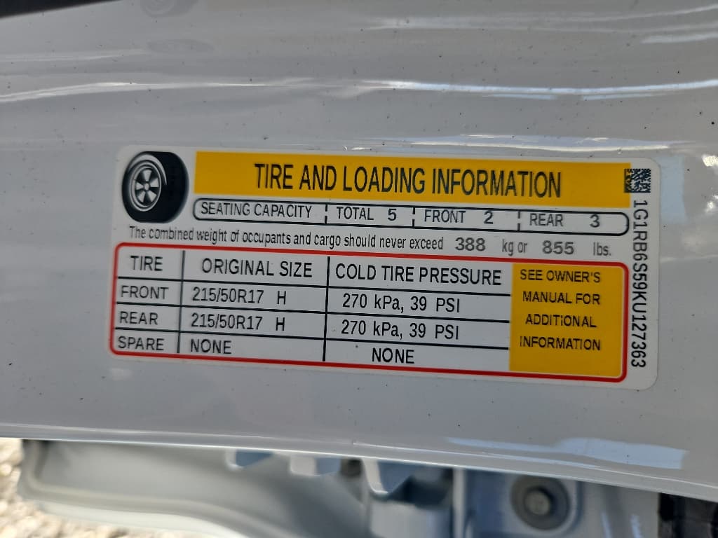 2019 Chevrolet Volt view 27
