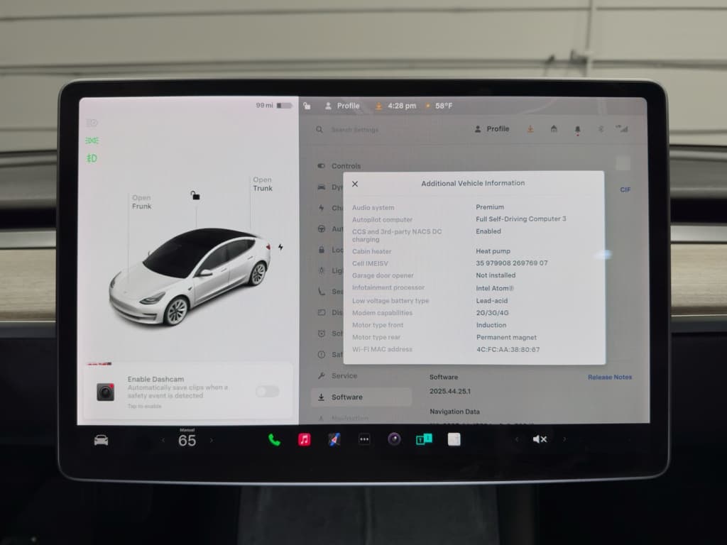 2022 Tesla Model 3 view 9