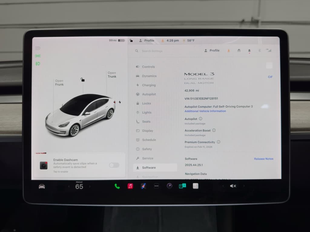 2022 Tesla Model 3 view 8