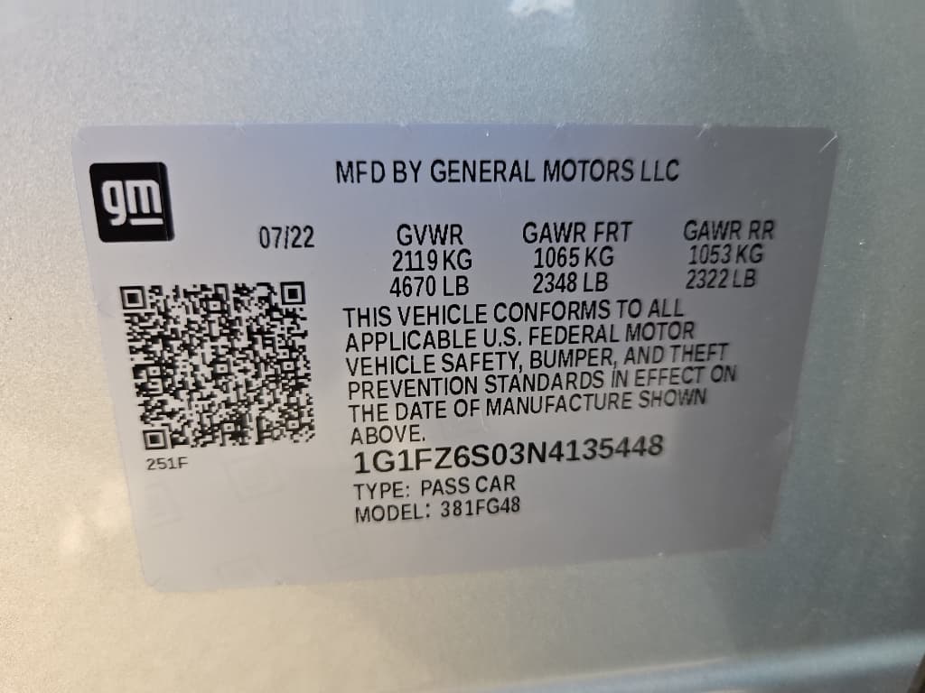 2022 Chevrolet Bolt EUV view 26