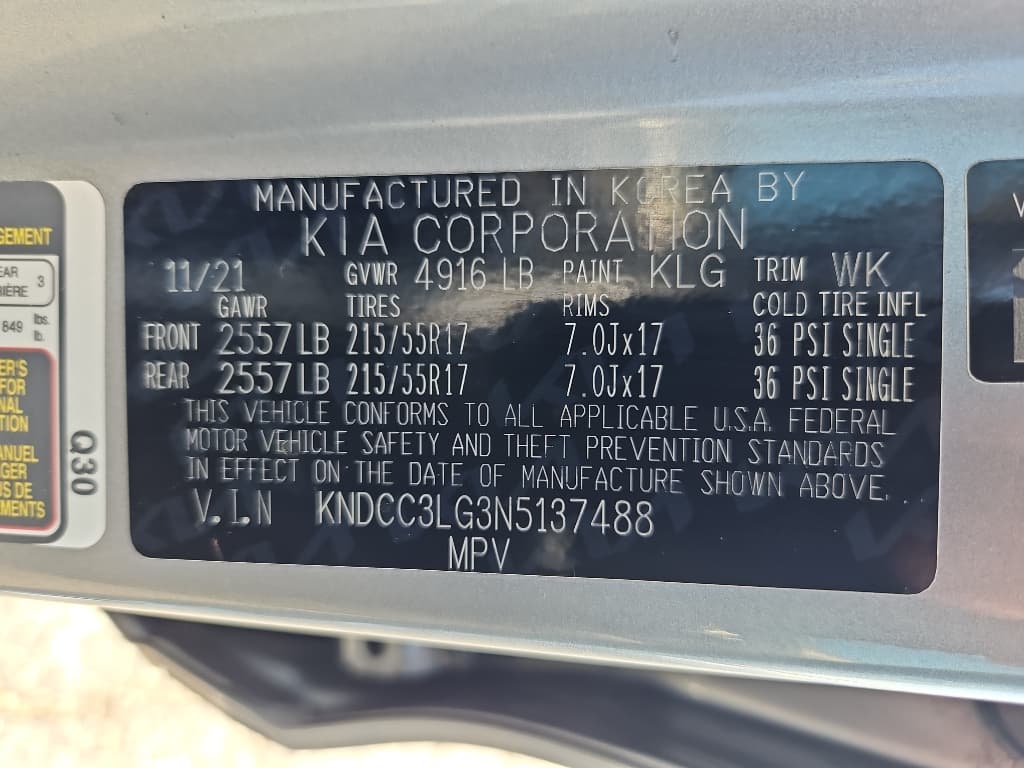 2022 Kia Niro EV view 22
