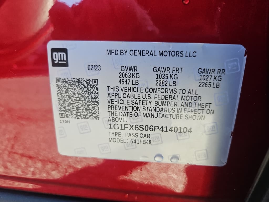 2023 Chevrolet Bolt EV view 25