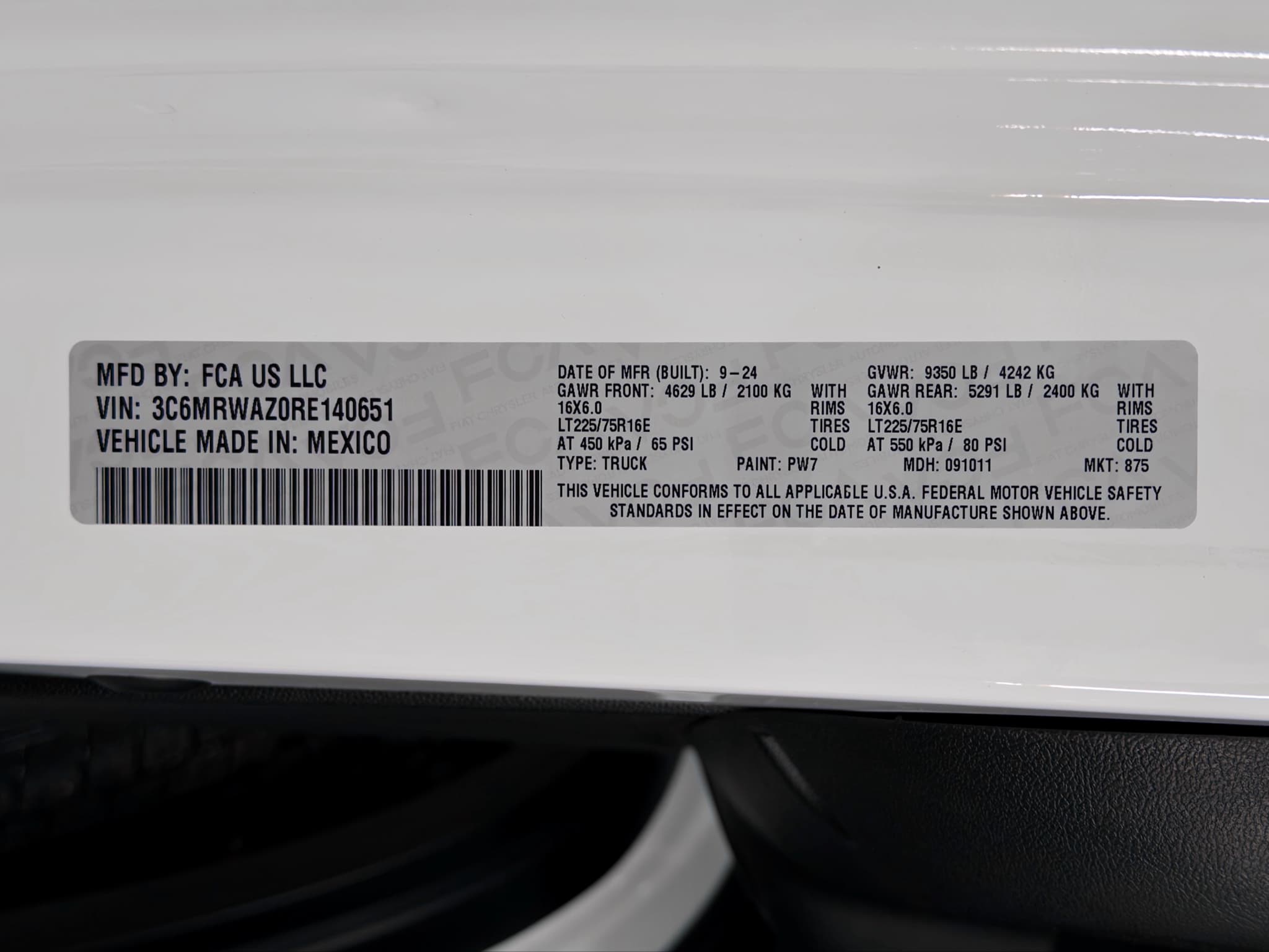 2024 Ram ProMaster 3500 BEV view 24