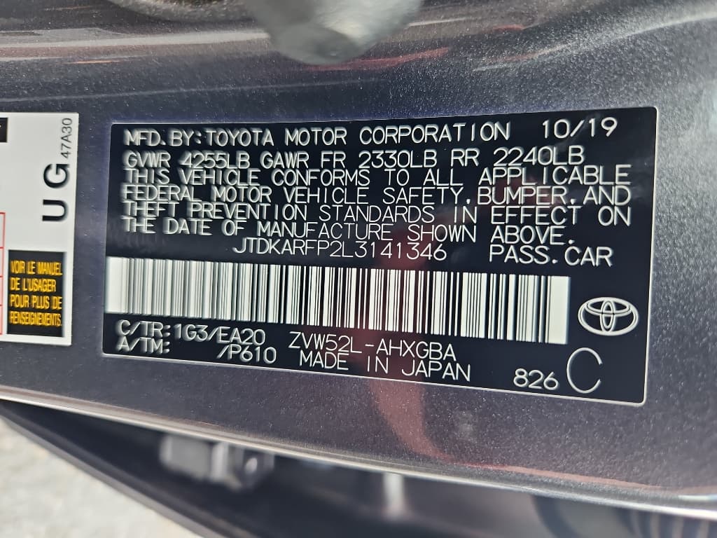 2020 Toyota Prius Prime view 23