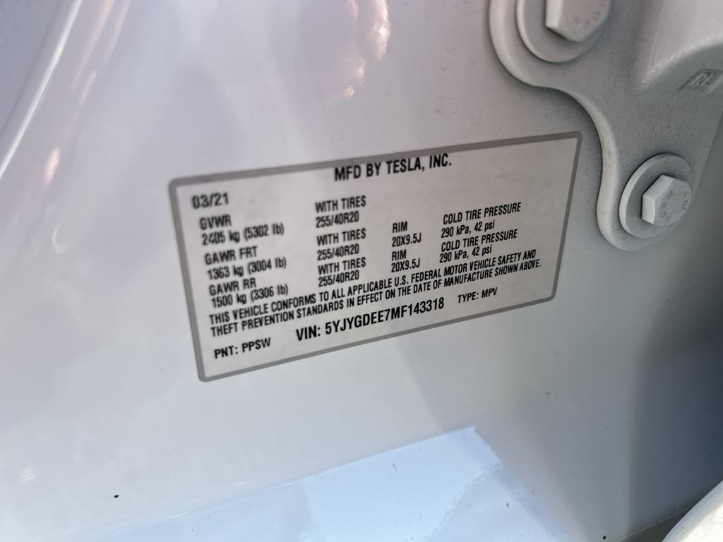 2021 Tesla Model Y view 22