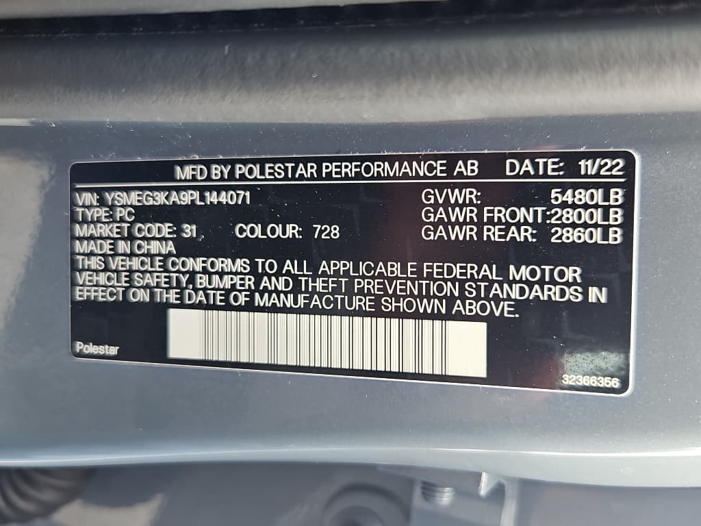 2023 Polestar Polestar 2 view 23