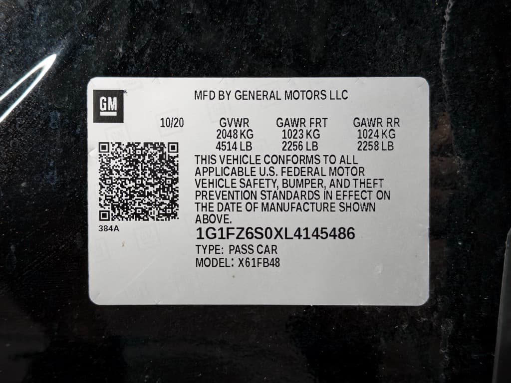 2020 Chevrolet Bolt EV view 26
