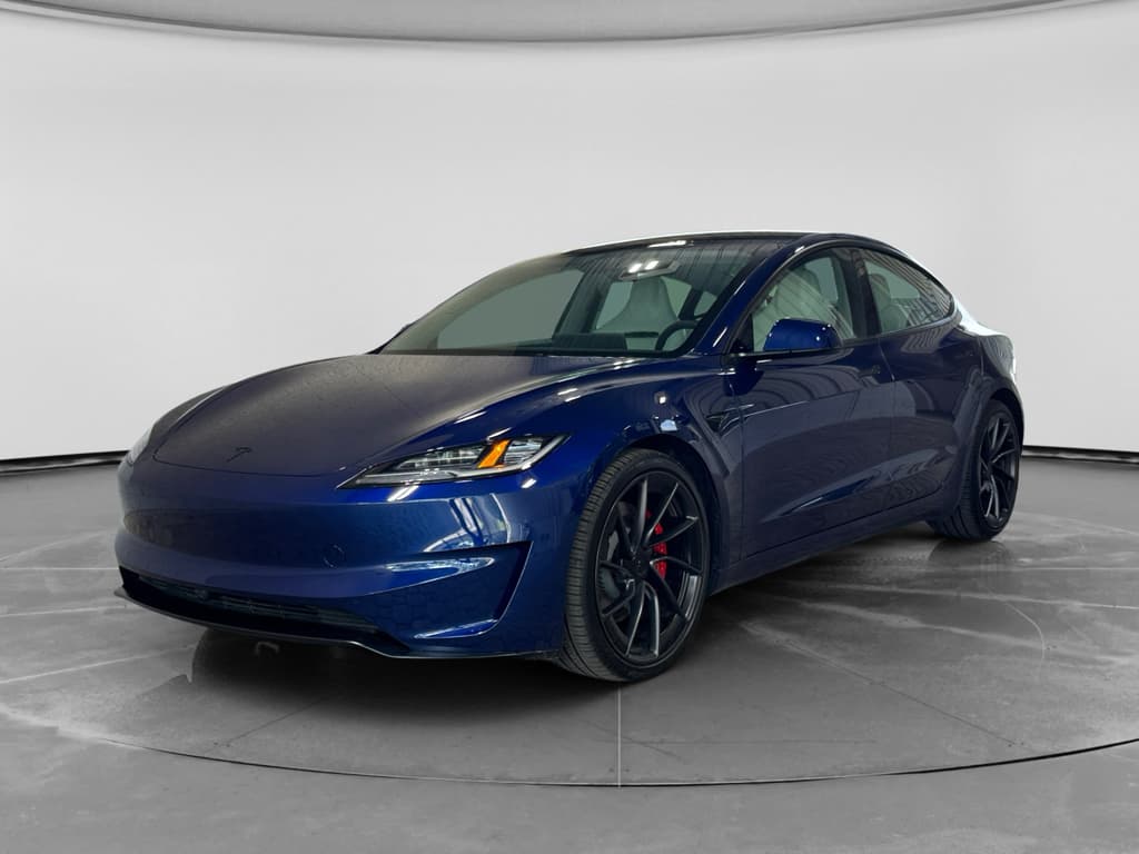 2026 Tesla Model 3 view 1
