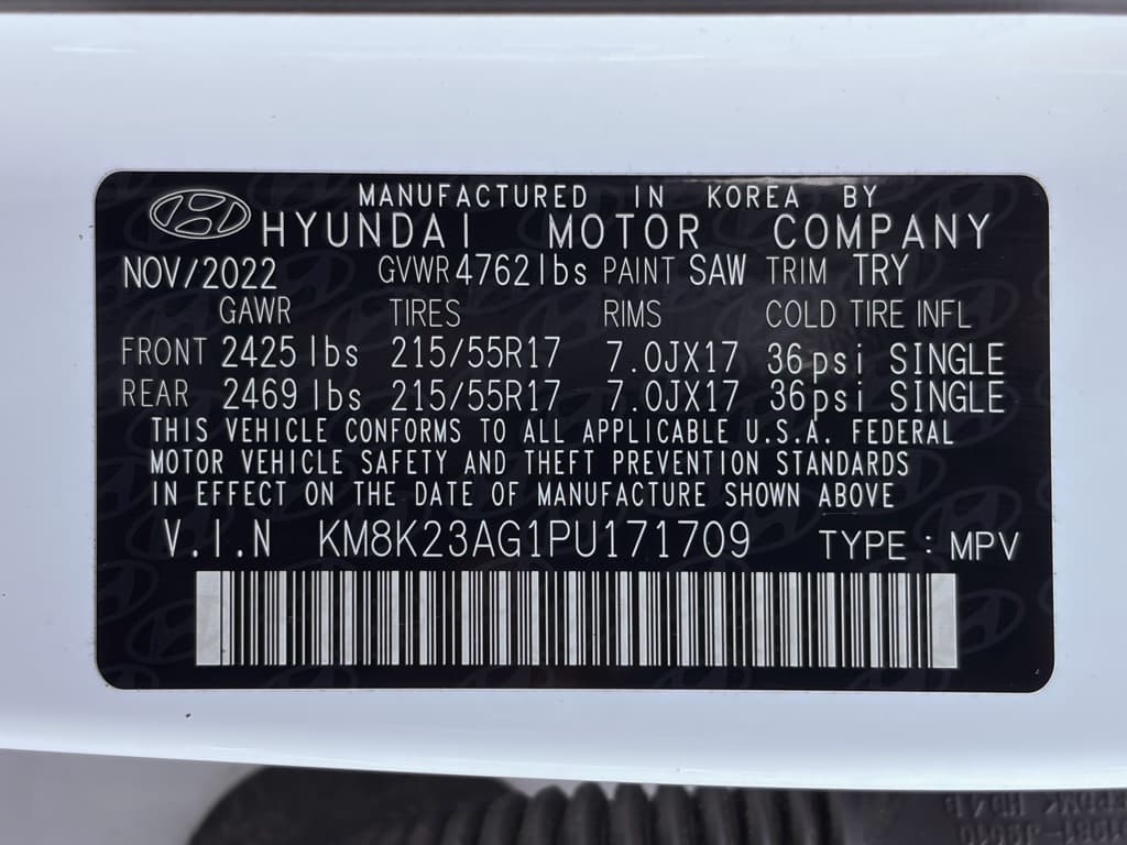 2023 Hyundai Kona EV view 28