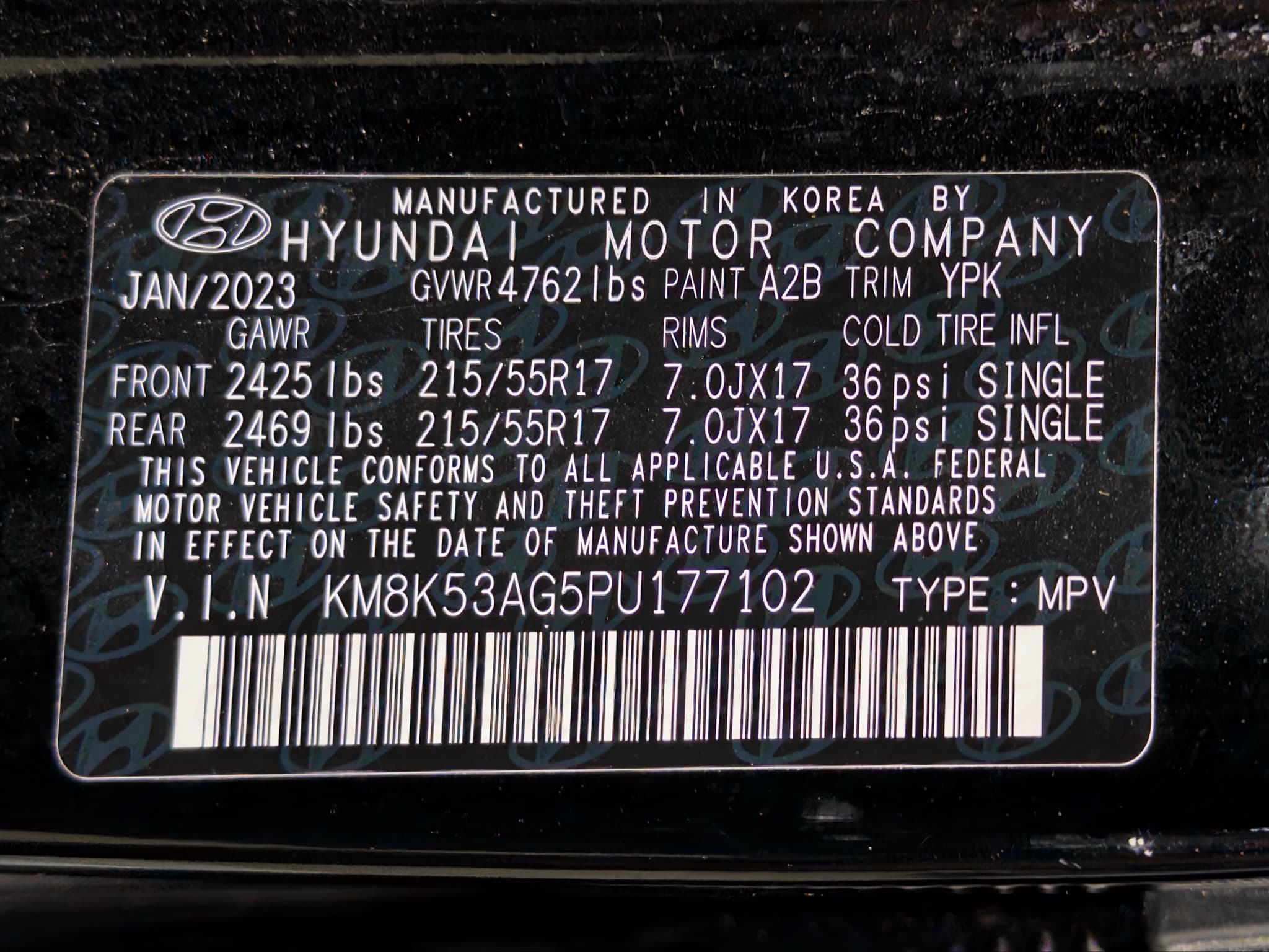 2023 Hyundai Kona EV view 28