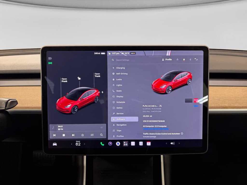 2019 Tesla Model 3 view 13