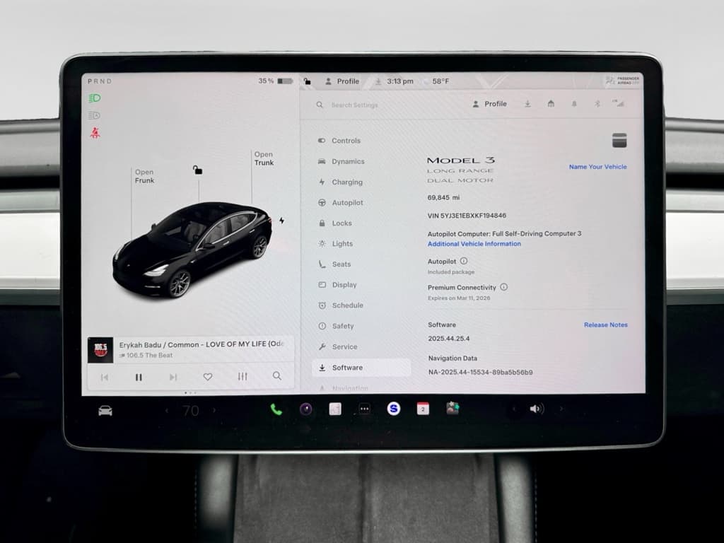 2019 Tesla Model 3 view 11
