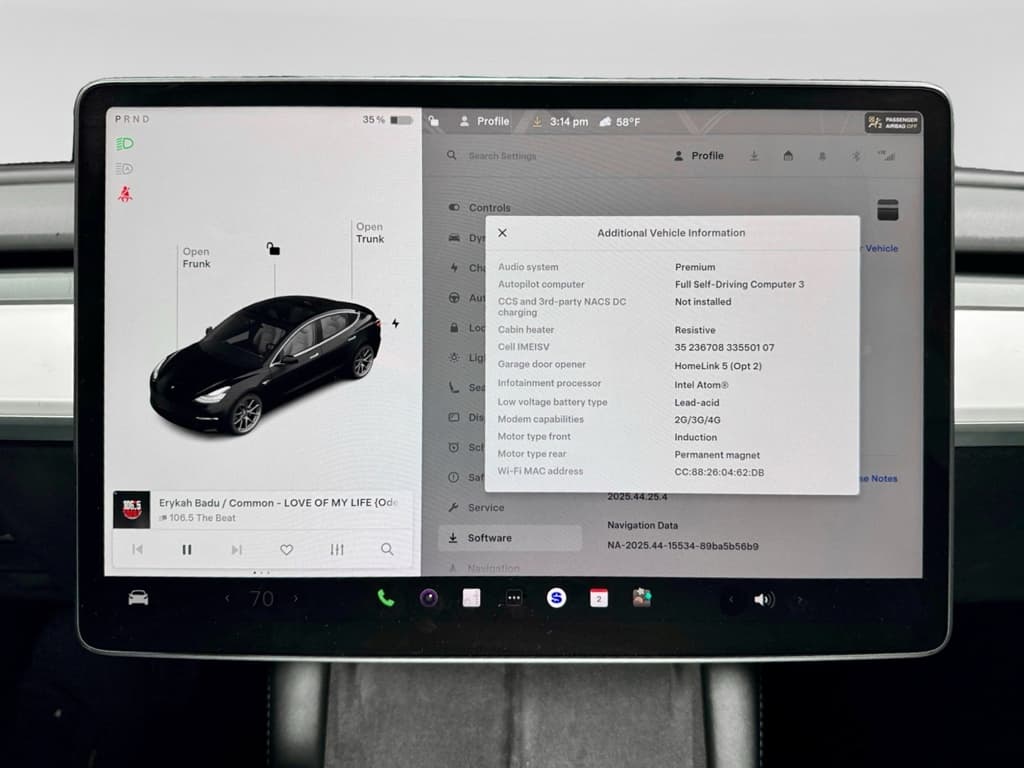 2019 Tesla Model 3 view 12