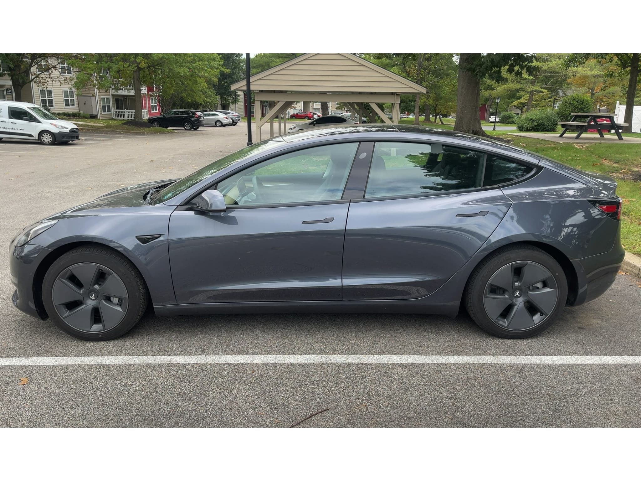 2022 Tesla Model 3 view 2