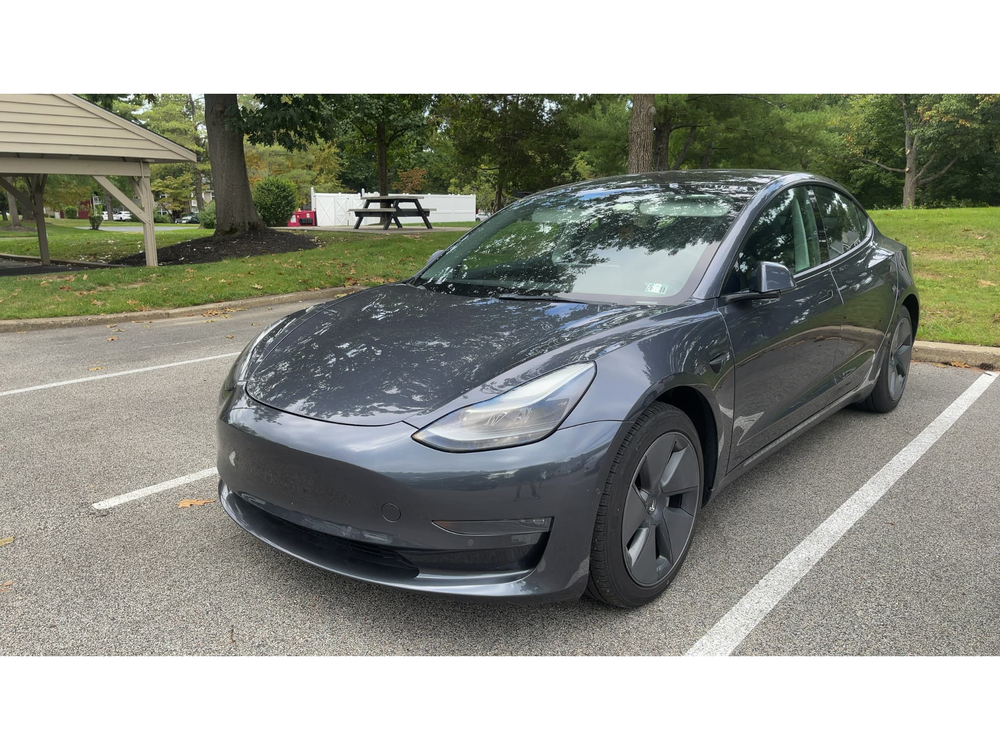 2022 Tesla Model 3 view 1
