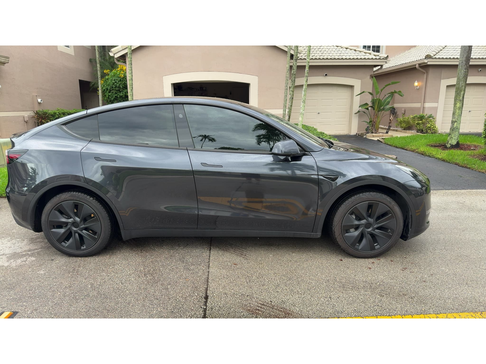 2025 Tesla Model Y view 4