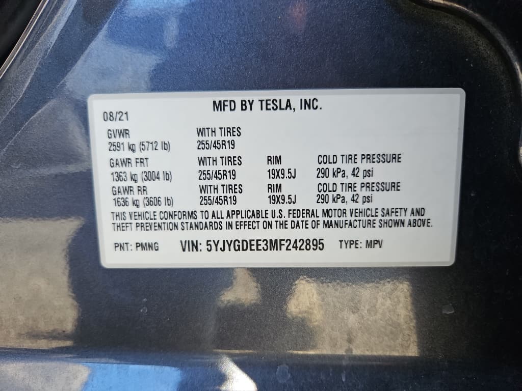 2021 Tesla Model Y view 24
