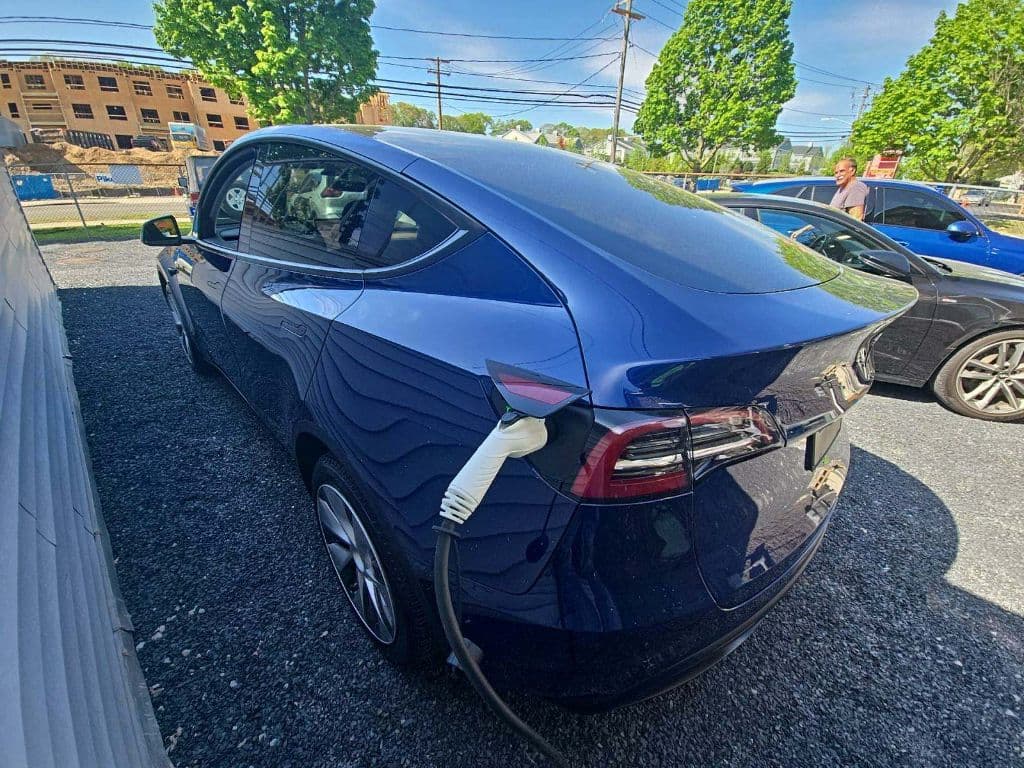 2021 Tesla Model Y view 2