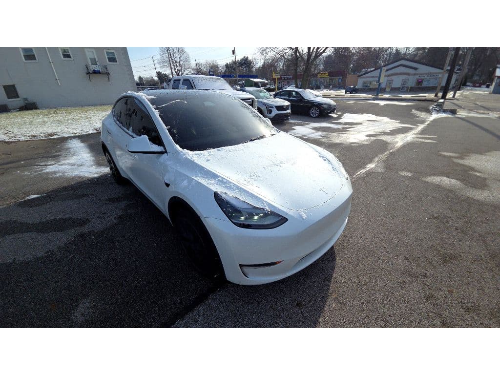 2025 Tesla Model Y view 2