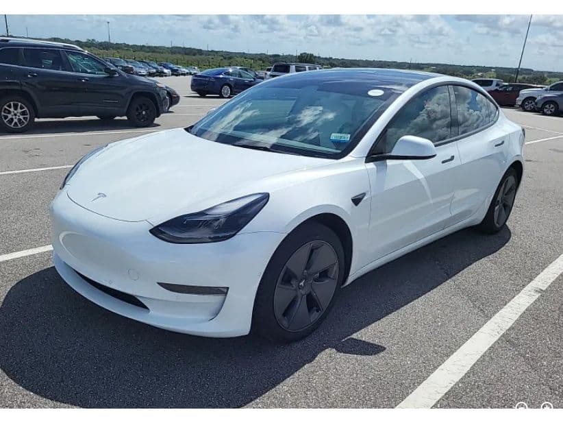 2022 Tesla Model 3 view 1
