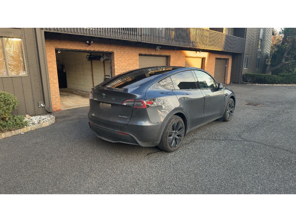 2025 Tesla Model Y view 3