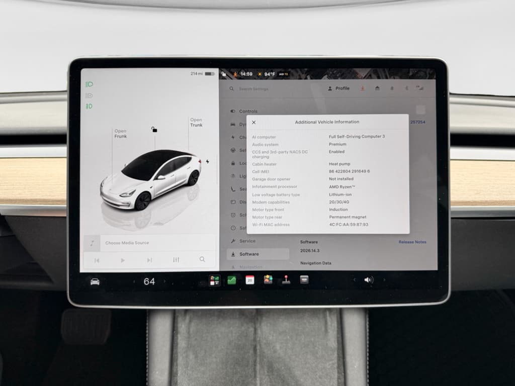 2022 Tesla Model 3 view 12