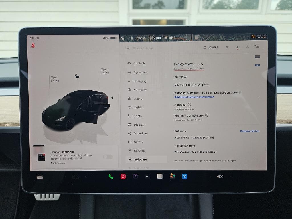 2022 Tesla Model 3 view 9