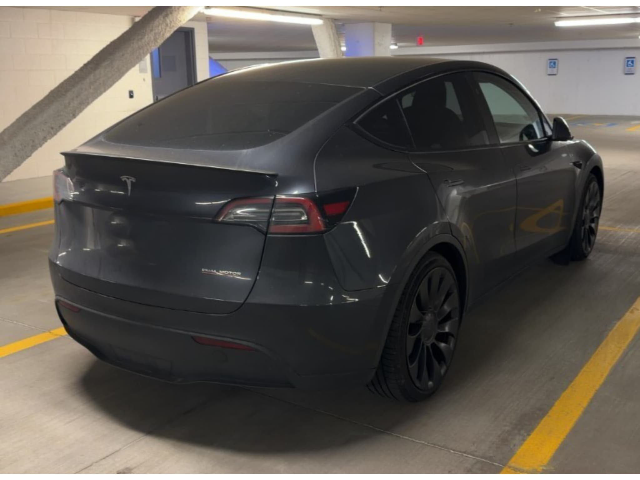 2024 Tesla Model Y view 3
