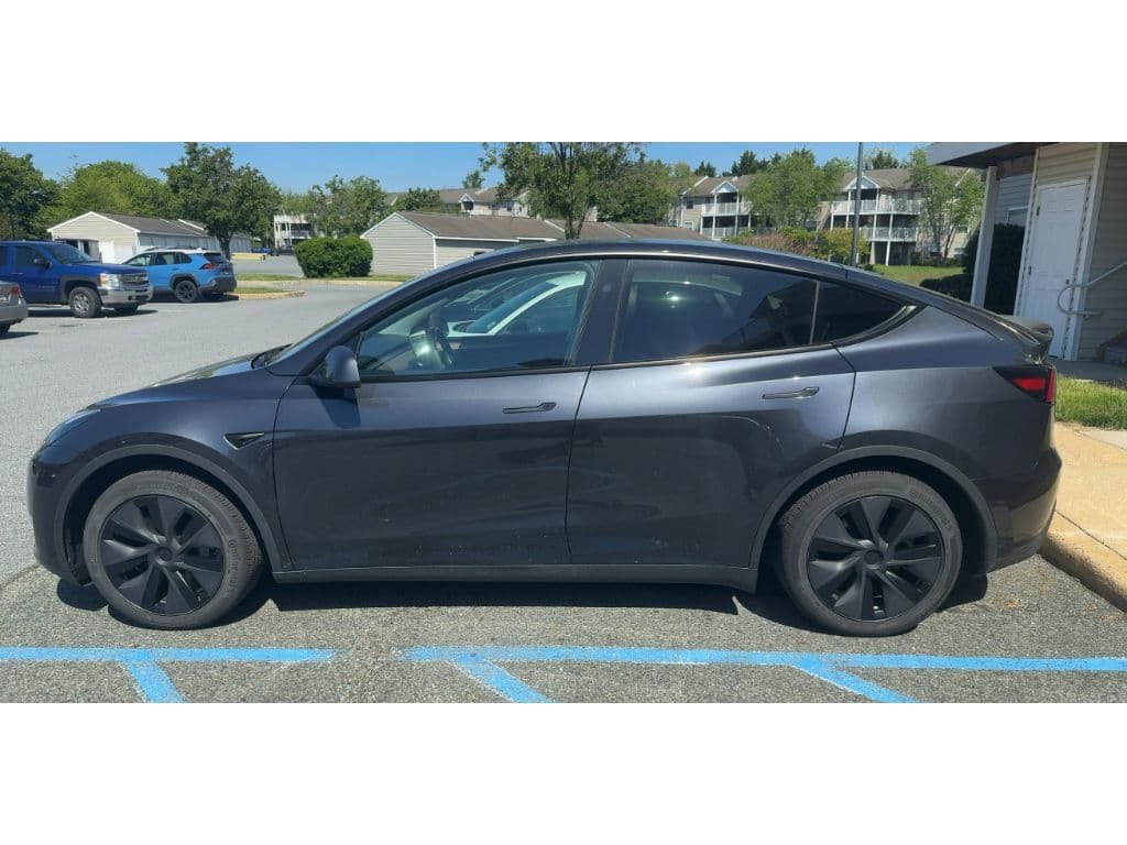 2025 Tesla Model Y view 2