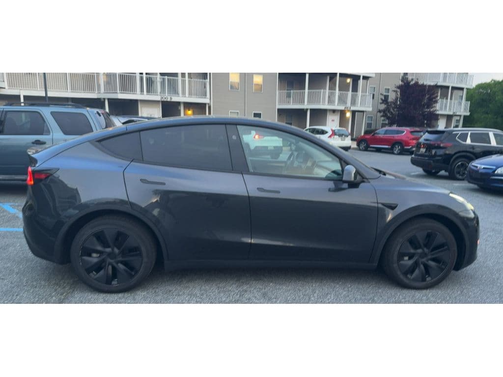 2025 Tesla Model Y view 3