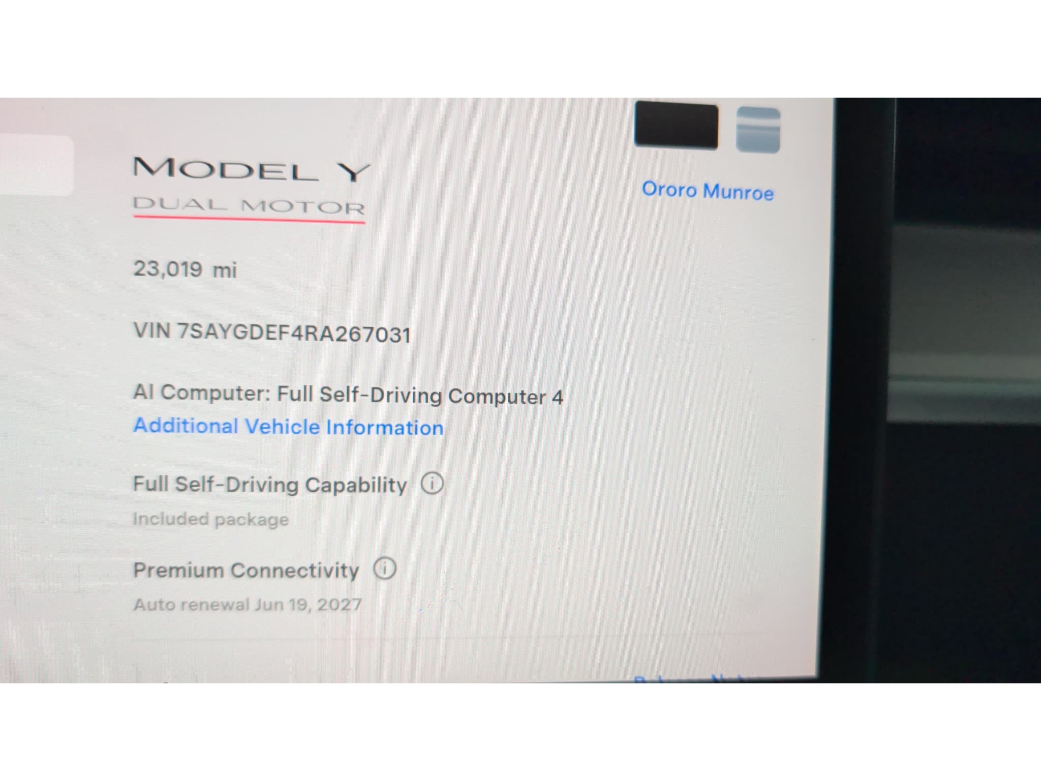 2024 Tesla Model Y view 8