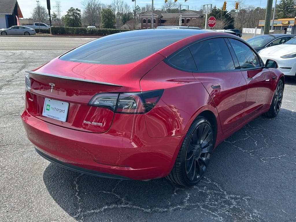 2022 Tesla Model 3 view 3