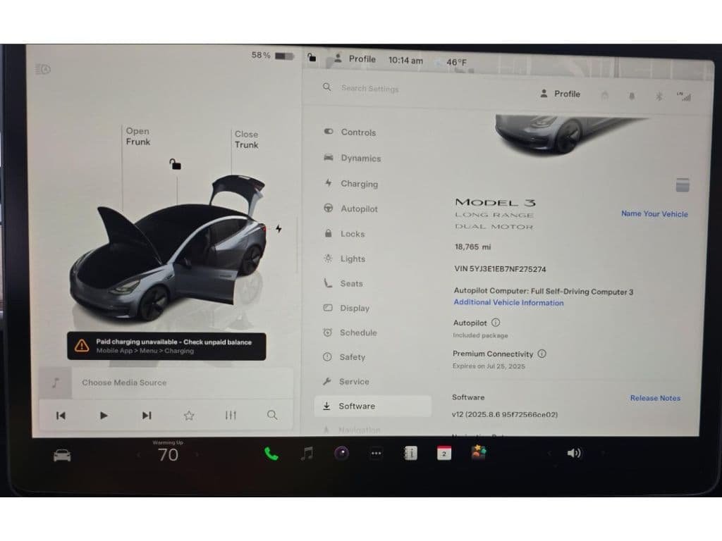 2022 Tesla Model 3 view 9