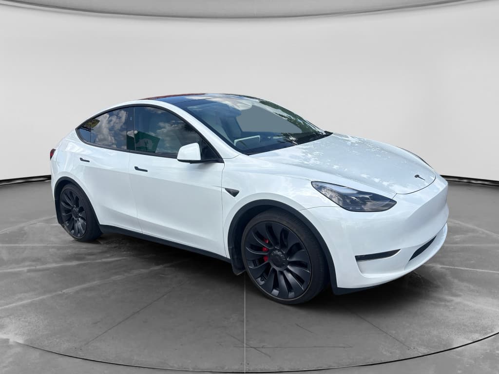 2024 Tesla Model Y view 3