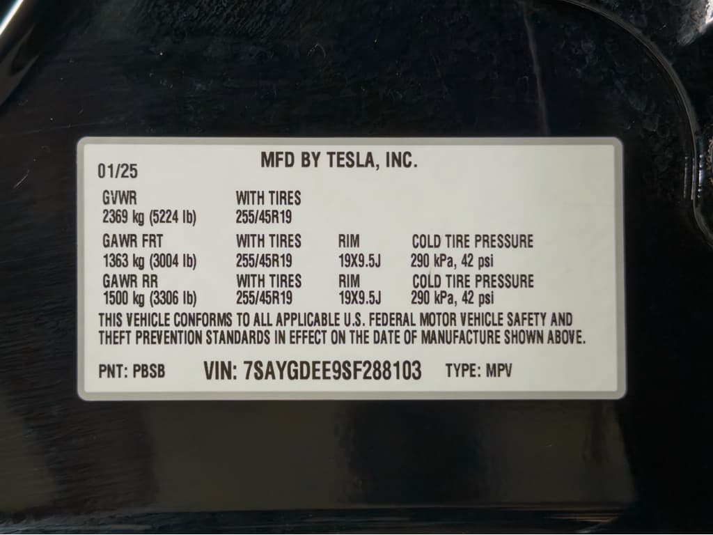 2025 Tesla Model Y view 27