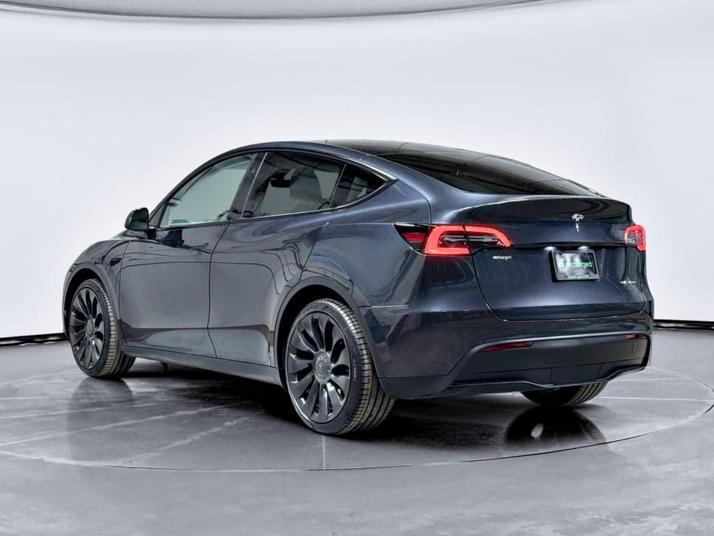2025 Tesla Model Y view 2
