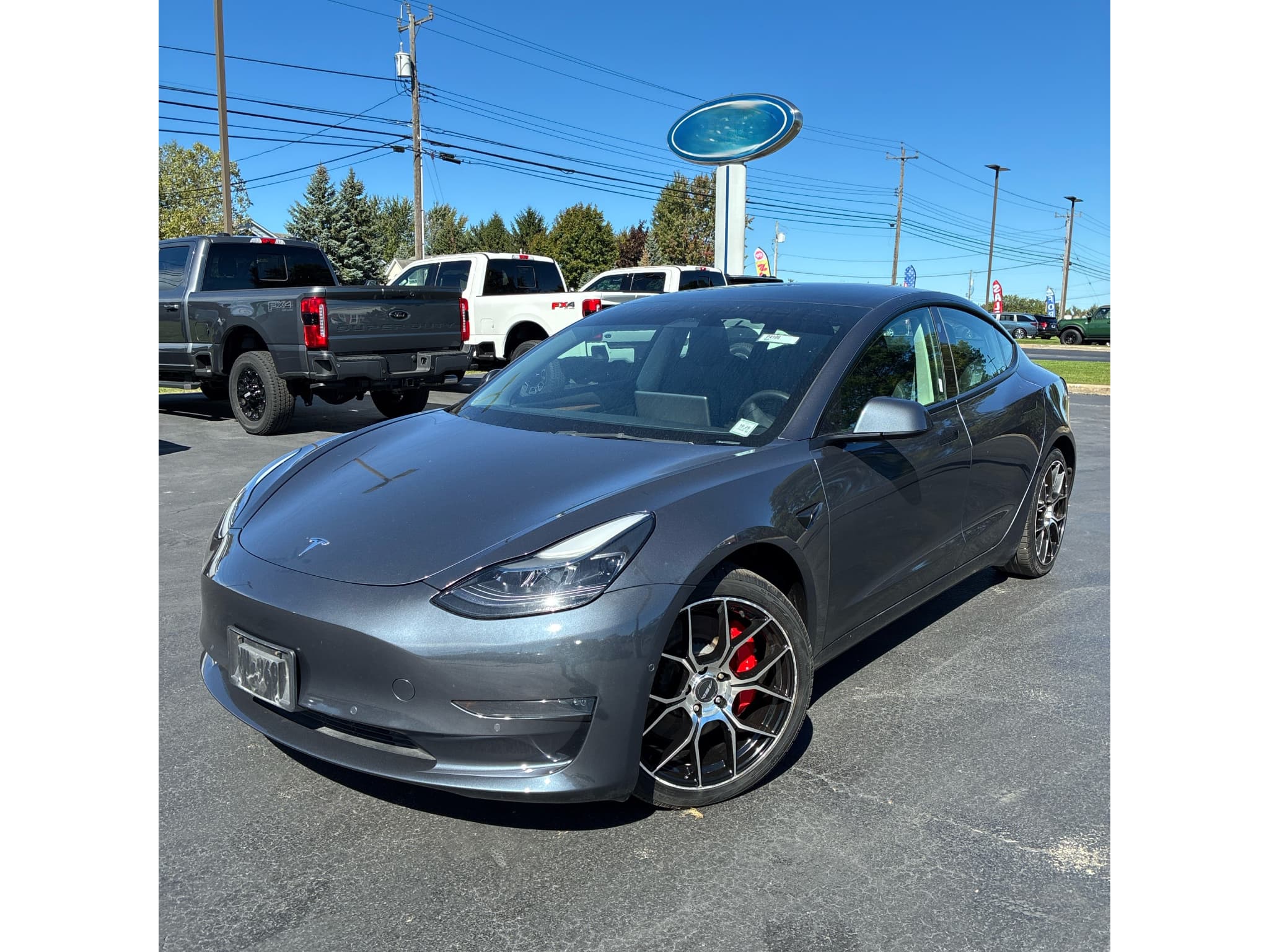 2022 Tesla Model 3 view 1