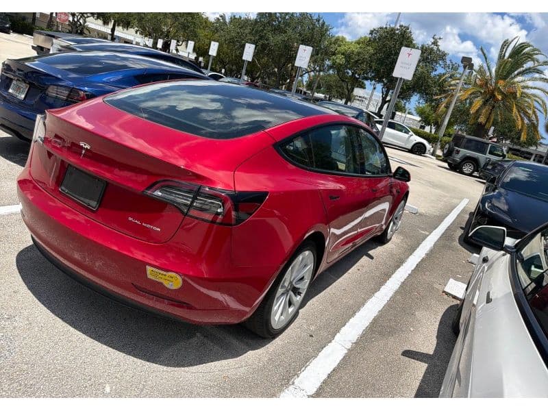 2022 Tesla Model 3 view 3