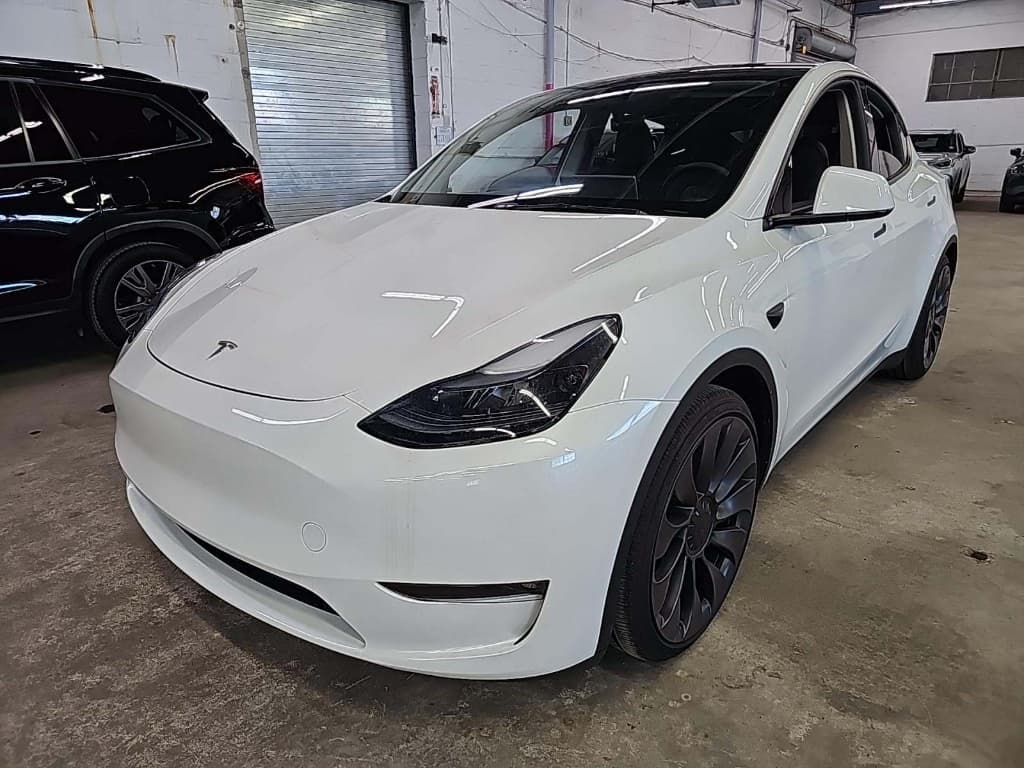 2025 Tesla Model Y view 1
