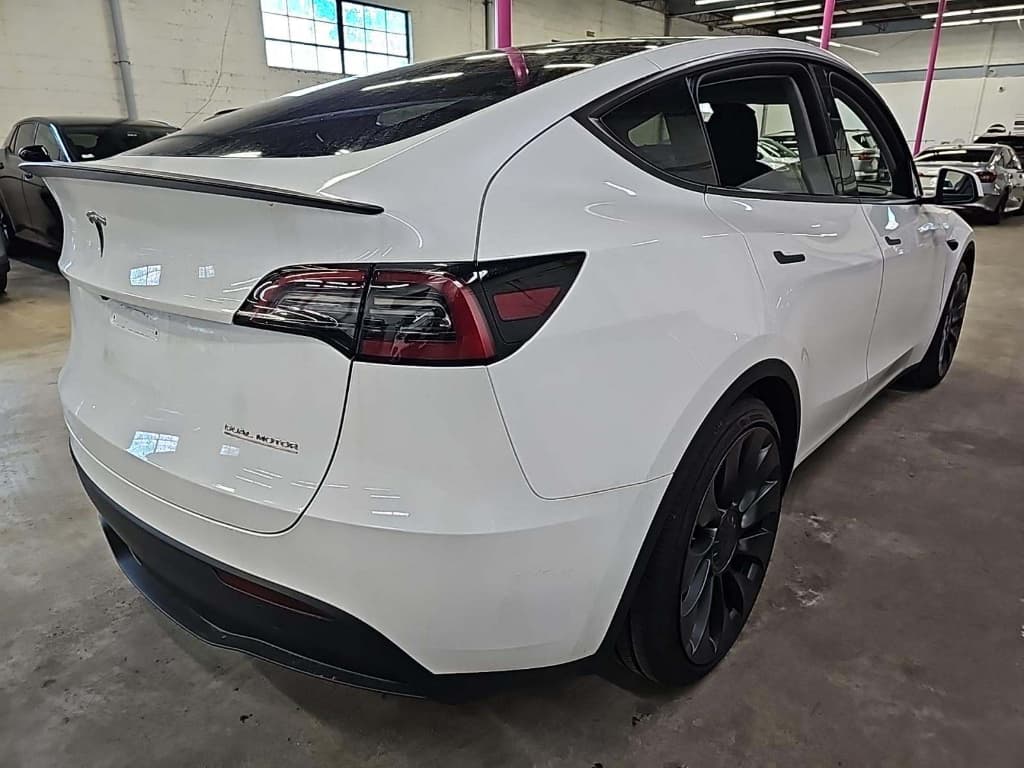 2025 Tesla Model Y view 3