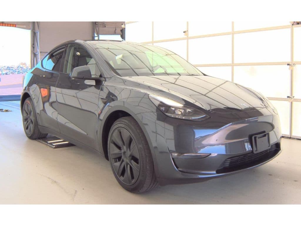 2025 Tesla Model Y view 2
