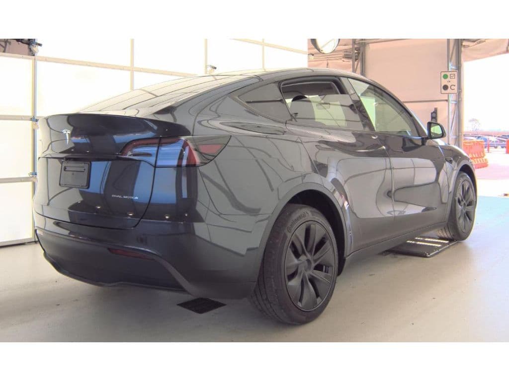 2025 Tesla Model Y view 3