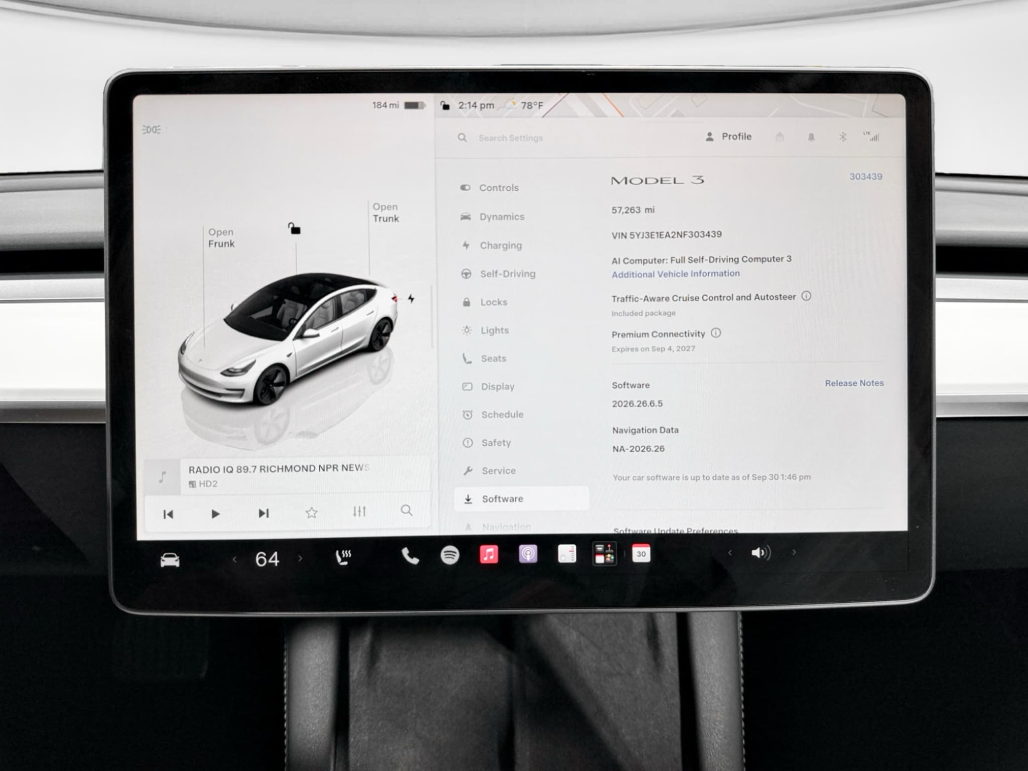 2022 Tesla Model 3 view 10