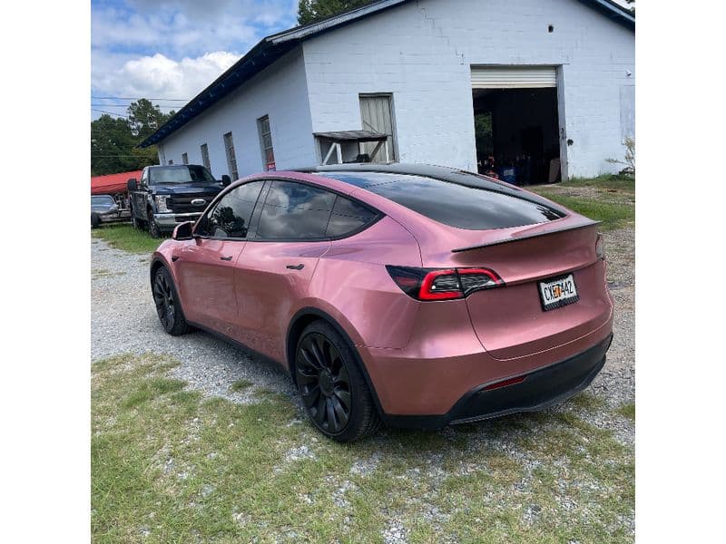 2022 Tesla Model Y view 2